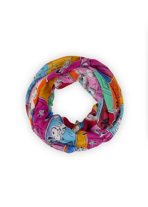 Damen Codello Peanuts™ Loop aus recyceltem Polyester mit Comic-Motiven