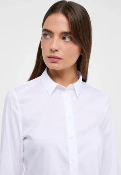 Damen Eterna Performance Shirt Bluse Twill Langarm