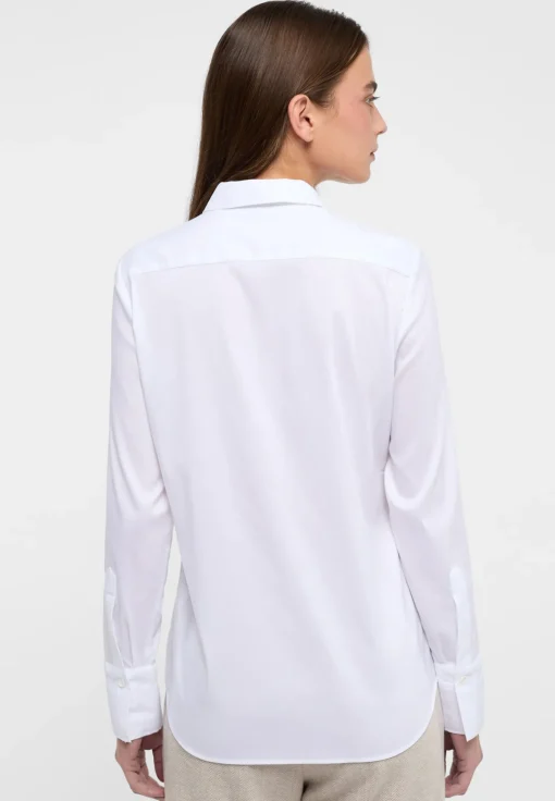 Damen Eterna Performance Shirt Bluse Twill Langarm