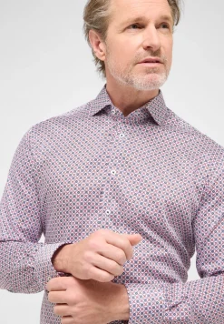 Herren Eterna Performance Shirt Natté-Stretch Langarm