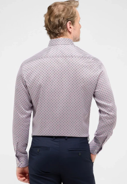Herren Eterna Performance Shirt Natté-Stretch Langarm