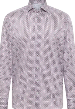 Herren Eterna Performance Shirt Natté-Stretch Langarm