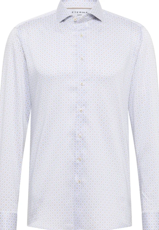 Herren Eterna Performance Shirt Twill Langarm