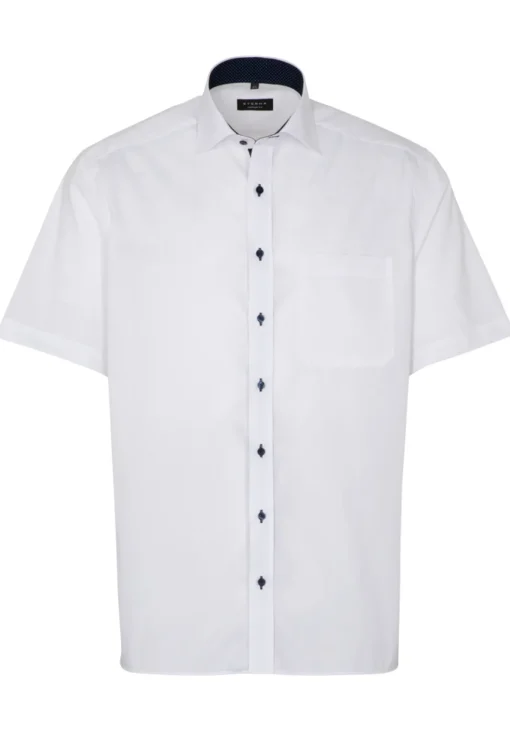 Herren Eterna Pinpoint Kurzarmhemd COMFORT FIT