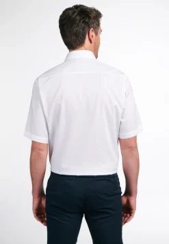 Herren Eterna Pinpoint Kurzarmhemd COMFORT FIT