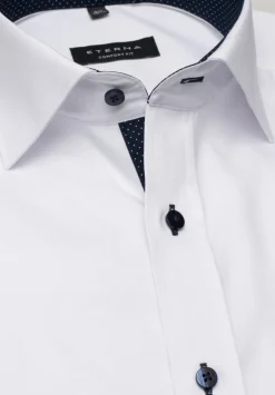 Herren Eterna Pinpoint Kurzarmhemd COMFORT FIT