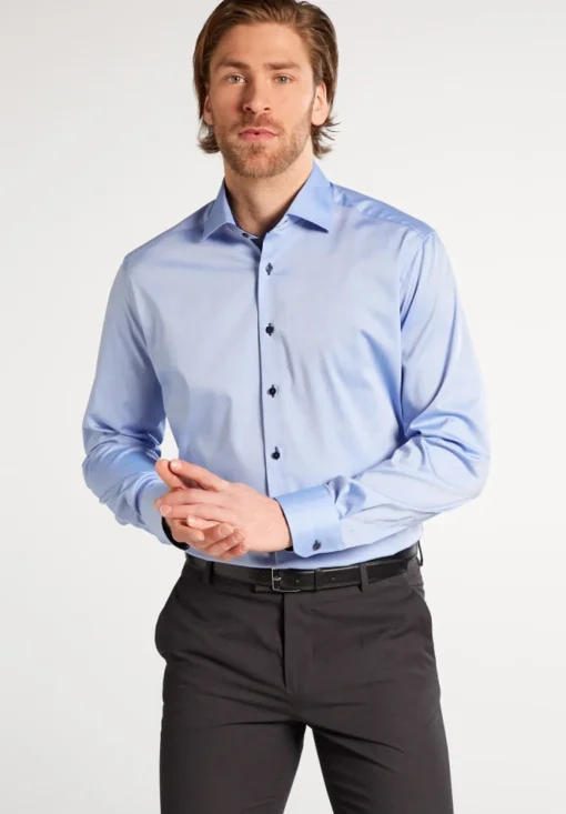 Herren Eterna Pinpoint-Hemd MODERN FIT
