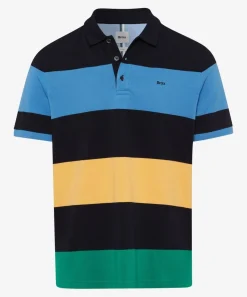 Herren Brax Piqué Colour Blocking