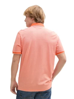 Herren Tom Tailor Denim Piqué Poloshirt aus Baumwolle