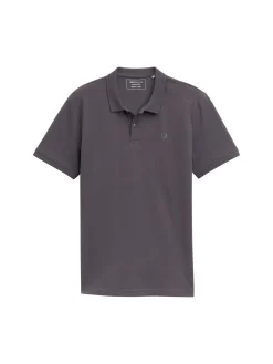 Herren Tom Tailor Denim Piqué Poloshirt aus Baumwolle