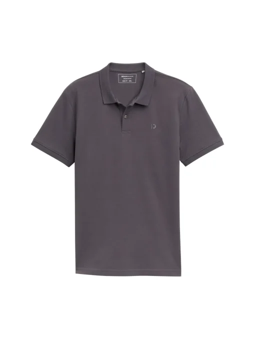 Herren Tom Tailor Denim Piqué Poloshirt aus Baumwolle