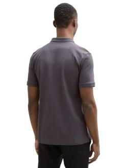 Herren Tom Tailor Denim Piqué Poloshirt aus Baumwolle