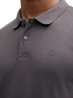 Herren Tom Tailor Denim Piqué Poloshirt aus Baumwolle