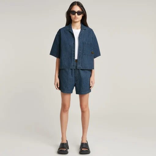 Damen G-Star PJ Jeans Bluse