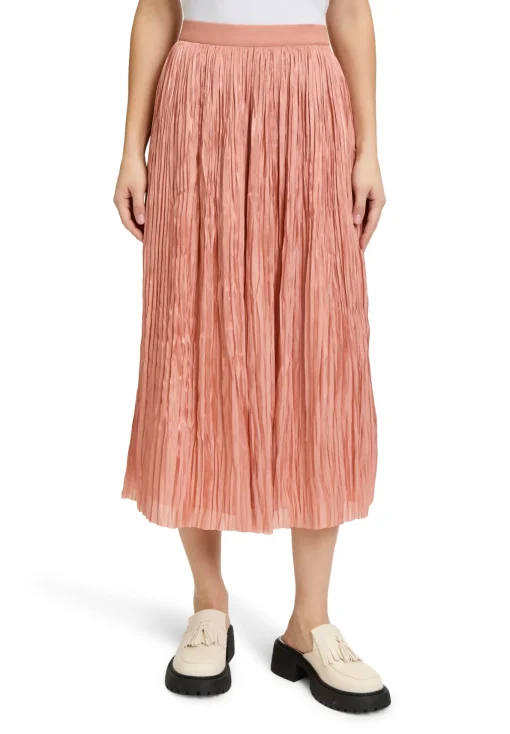 Damen Cartoon Plisseerock