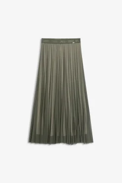 Damen Cinque Plissee-Rock aus Mesh