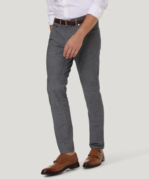 Herren Pierre Cardin 5-Pocket Baumwollhose Lyon
