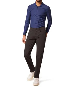Herren Pierre Cardin 5-Pocket Baumwollhose LYON