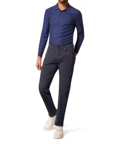 Herren Pierre Cardin 5-Pocket Baumwollhose LYON