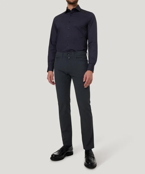 Herren Pierre Cardin 5-Pocket Hose LYON TAPERED