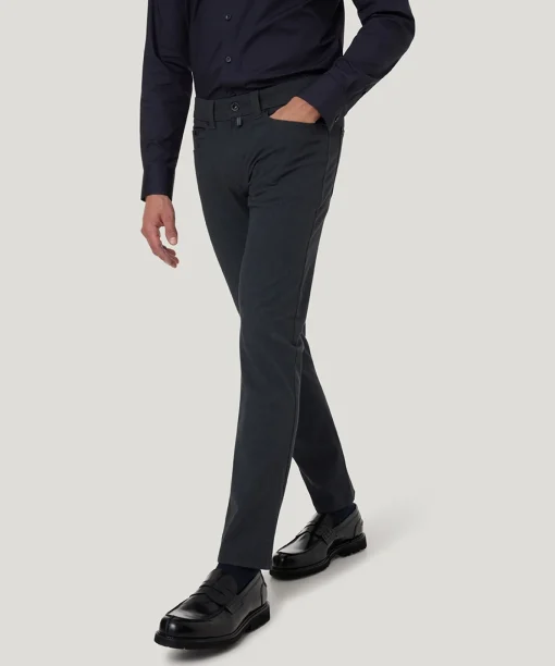 Herren Pierre Cardin 5-Pocket Hose LYON TAPERED