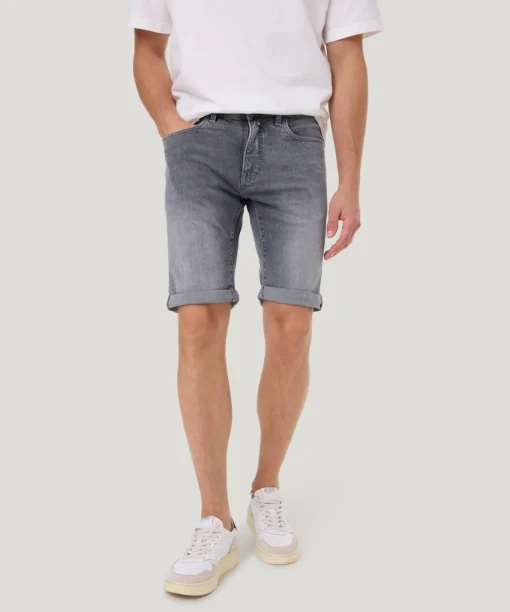 Herren Pierre Cardin 5-Pocket Jeans- Bermuda