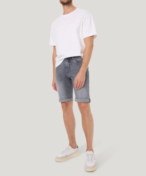 Herren Pierre Cardin 5-Pocket Jeans- Bermuda