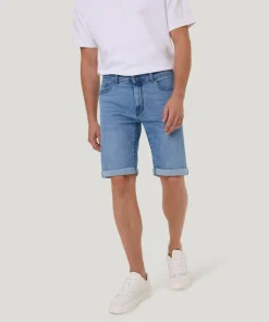 Herren Pierre Cardin 5-Pocket Jeans- Bermuda
