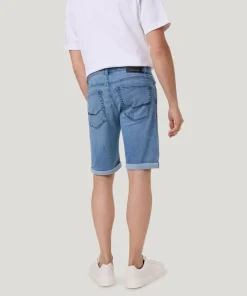 Herren Pierre Cardin 5-Pocket Jeans- Bermuda