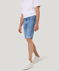 Herren Pierre Cardin 5-Pocket Jeans- Bermuda