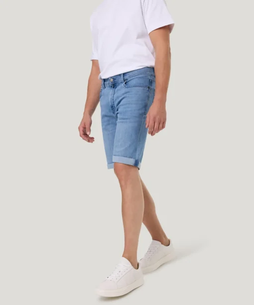 Herren Pierre Cardin 5-Pocket Jeans- Bermuda