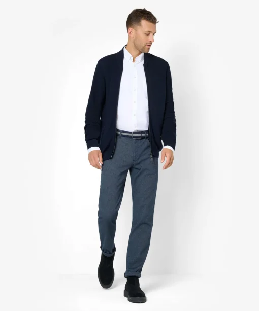 Herren Brax 5-Pockethose in Wolloptik CADIZ