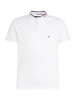 Herren Tommy Hilfiger Polo 1/2 Arm Stehkragen