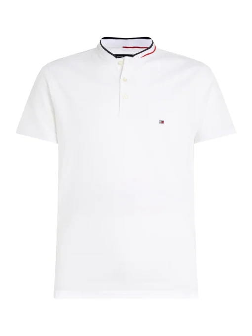 Herren Tommy Hilfiger Polo 1/2 Arm Stehkragen