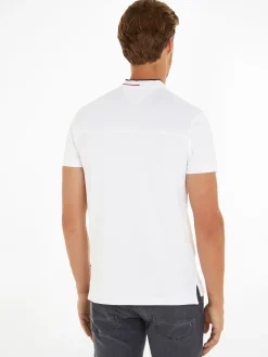 Herren Tommy Hilfiger Polo 1/2 Arm Stehkragen