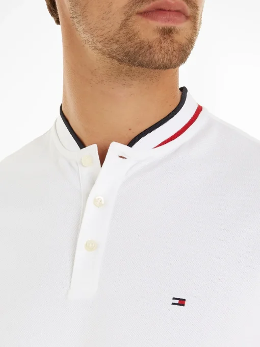 Herren Tommy Hilfiger Polo 1/2 Arm Stehkragen