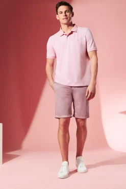 Herren Fynch-Hatton Polo 1/2 Arm Two-Tone