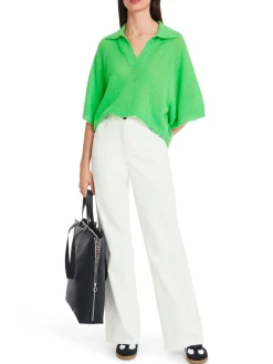 Damen Marc Cain Polo Shirt Knitted in Germany