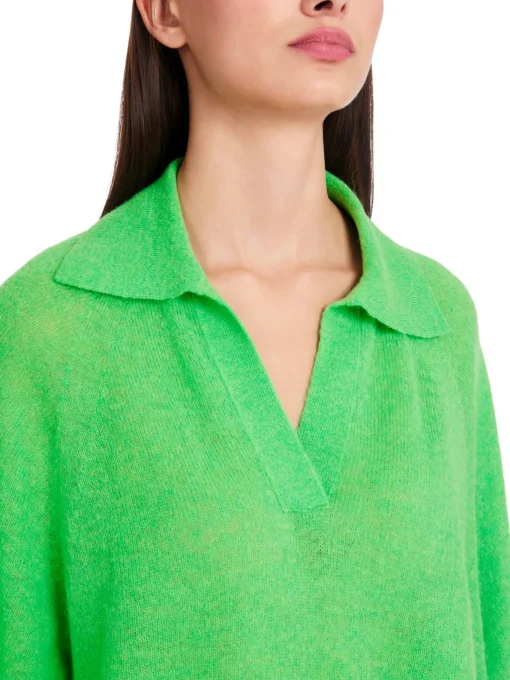 Damen Marc Cain Polo Shirt Knitted in Germany