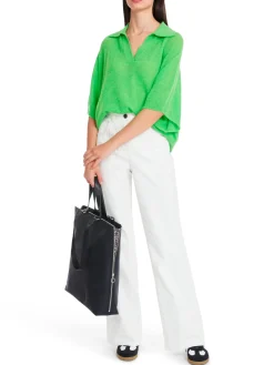 Damen Marc Cain Polo Shirt Knitted in Germany
