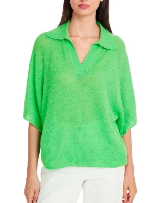 Damen Marc Cain Polo Shirt Knitted in Germany