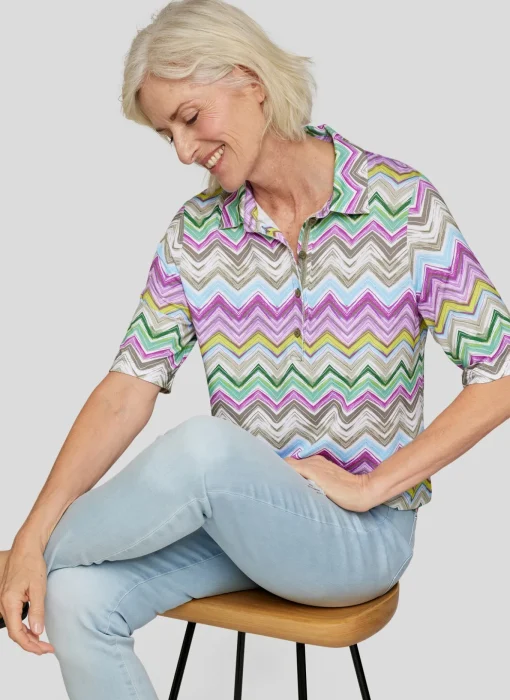 Damen Rabe Poloshirt