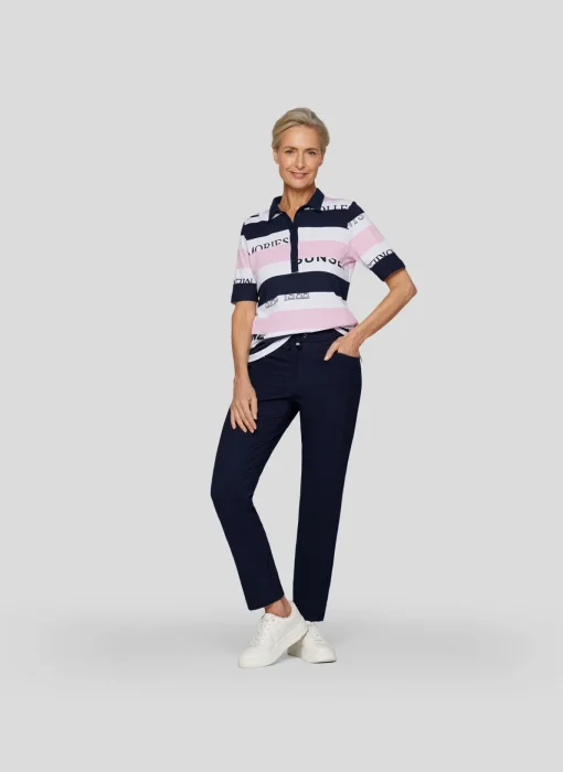 Damen Rabe Poloshirt