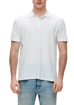 Herren QS Polo-Shirt im Basic-Stil