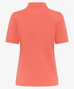 Damen Brax Poloshirt im Baumwoll-Mix