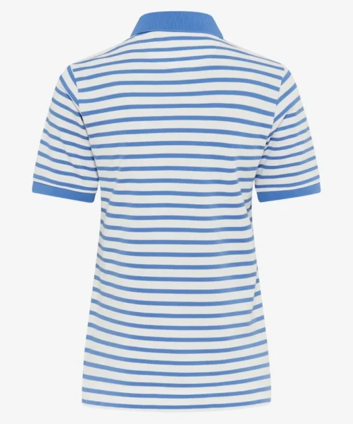 Damen Brax Poloshirt im Baumwoll-Mix