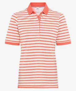 Damen Brax Poloshirt im Baumwoll-Mix