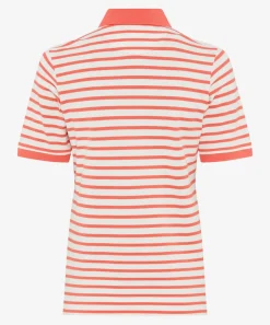 Damen Brax Poloshirt im Baumwoll-Mix