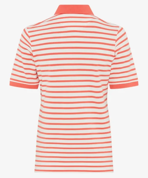 Damen Brax Poloshirt im Baumwoll-Mix