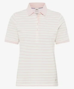 Damen Brax Poloshirt im Baumwoll-Mix
